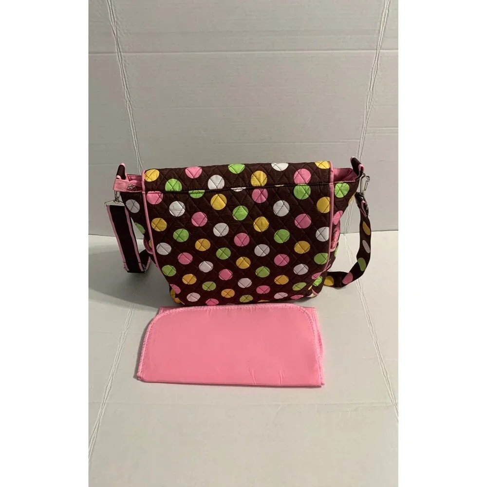 Belvah Messenger Style Diaper Bag With Changing Pad New With Tag